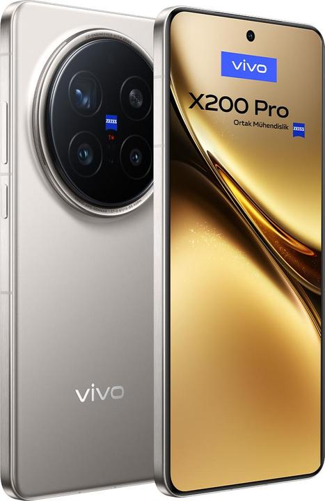 Vivo X200 Pro (512 GB, Titanio, 6.78", Doppia SIM, 50 Mpx, 5G)