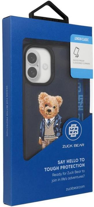 Actual product image Westminster Headphone case Zuck Bear ZUCK BEAR case LONDON CLASSIC for IPHONE 16 ace
