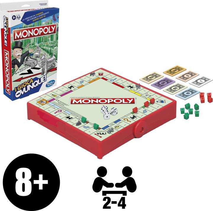 Immagine prodotto Hasbro Gaming Monopolio (Italiano)