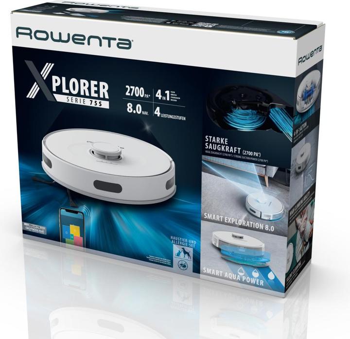 Actual product image Rowenta RR8577WH (Vacuum mopping robot)