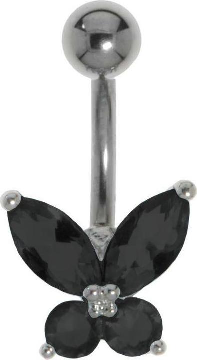 Immagine prodotto Bijouteria Piercing ventre (Vetro (di orologio), Ottone rodiato in ottone rodiato, Titanio)