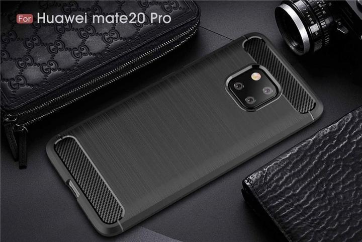 Image du produit Screenguard Housse Huawei Mate 20 Pro Carbon Brushed Soft TPU (Mate 20 Pro)