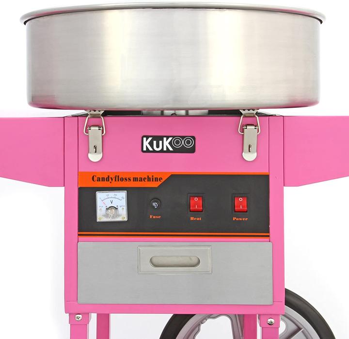 Image du produit Kukoo Machine à barbe à papa rose