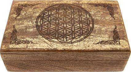 Immagine prodotto Berk Scatola di legno "Fiore della vita