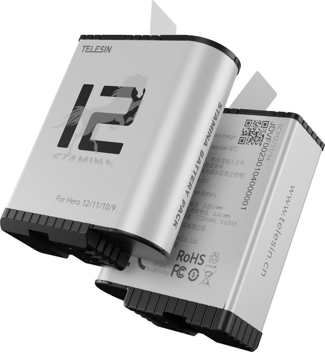 Actual product image Telesin Akku Ladestation (GoPro Hero 11, GoPro Hero 9, GoPro Hero 12, GoPro Hero 10)