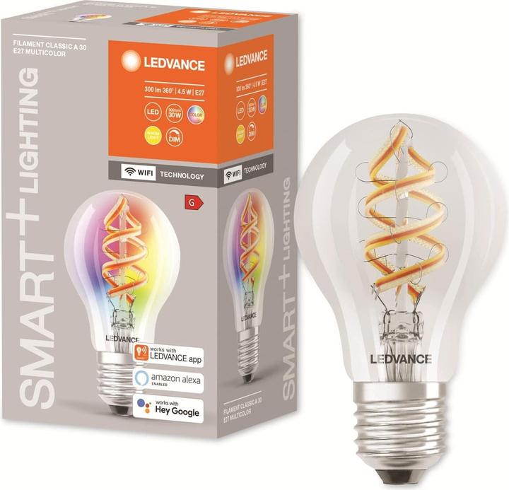 Actual product image Ledvance Smart+ (E27, 4.50 W, 300 lm, 1 x, G)