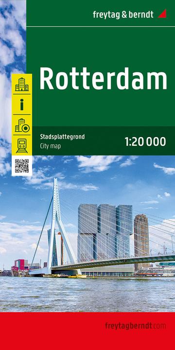 Immagine prodotto Rotterdam, mappa della città 1:20.000, freytag