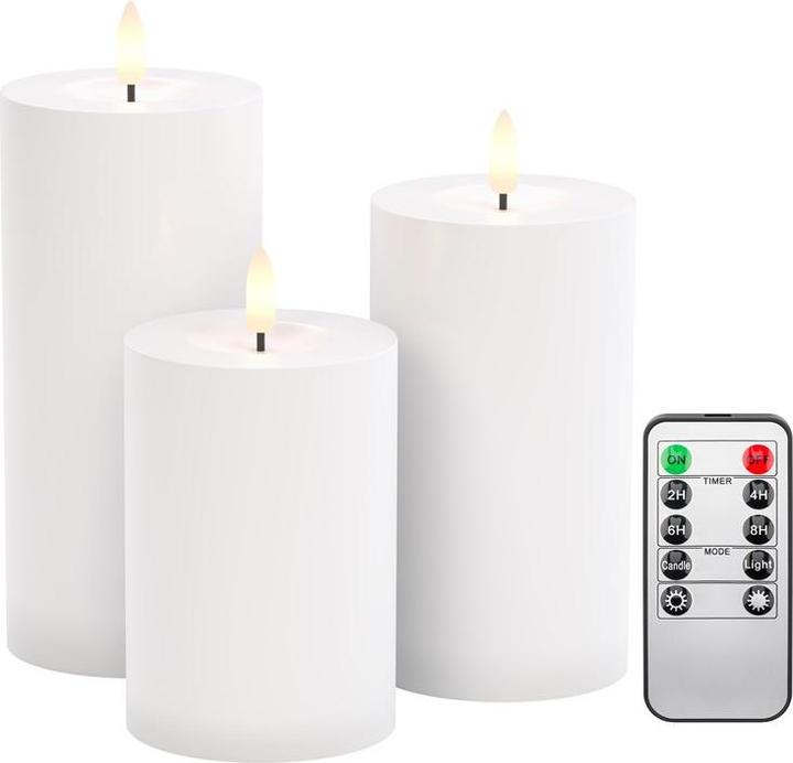 Actual product image Goobay Set of 3 LED Candles "Outdoor (3 x)