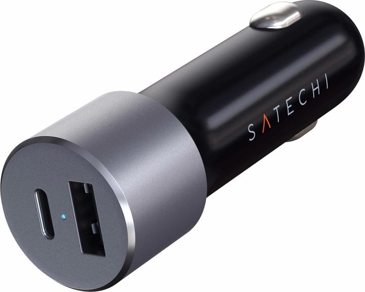 Actual product image Satechi USB Dual Car Charger V2