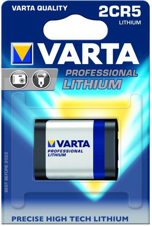 Produktbild Varta Photo Lithium (1 Stk., 2CR5, 1400 mAh)