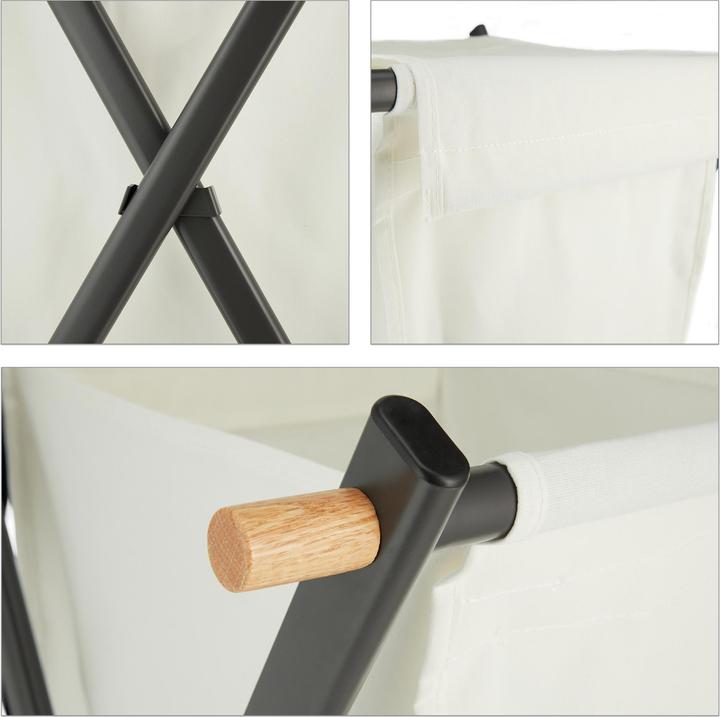 Actual product image Relaxdays Laundry basket (50 l)