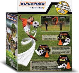 Produktbild Kickerball Classic von Swerve Ball, Speziell entwickelter Fussball für extreme Kurven, Trickball mit
