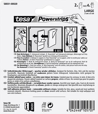 Image du produit tesa Powerstrips picture nail