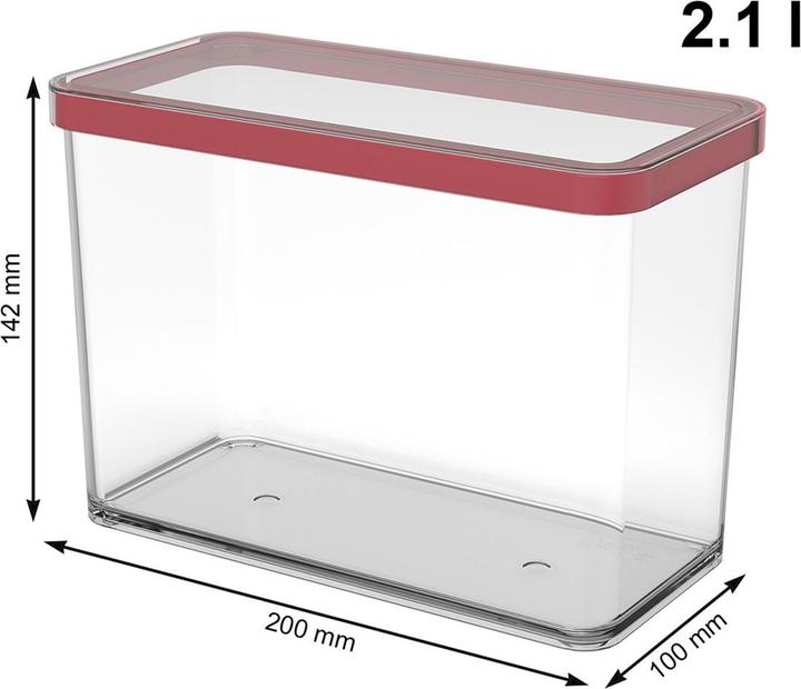 Produktbild Rotho 5er Set Premium Dosen LOFT (2.10 l)