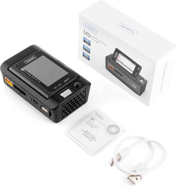 Actual product image Toolkitrc Charger M9 DC 600W 1-8S