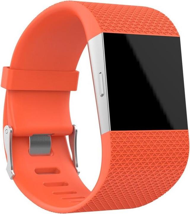 Produktbild JTI Armband kompatibel mit Fitbit Surge, Orange - S (Silikon)