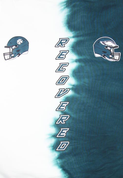 Produktbild Recovered Re:covered Fleece Hoody - INK DYE Philadelphia Eagles - XL (XL)