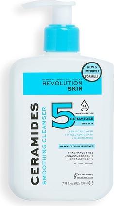 Revolution Skincare Ceramides Smoothing Facial Cleanser 236ml (Reinigungsmilch, 236 ml)