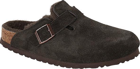 Birkenstock Boston Shearling Wildleder Schmal (39)