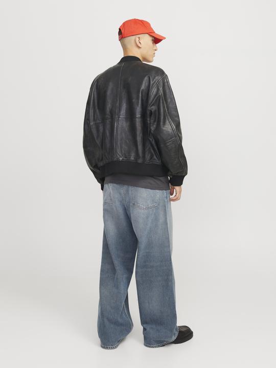 Produktbild Jack & Jones Joraustin Leather Bomber Jkt Styd Aw24 (M)