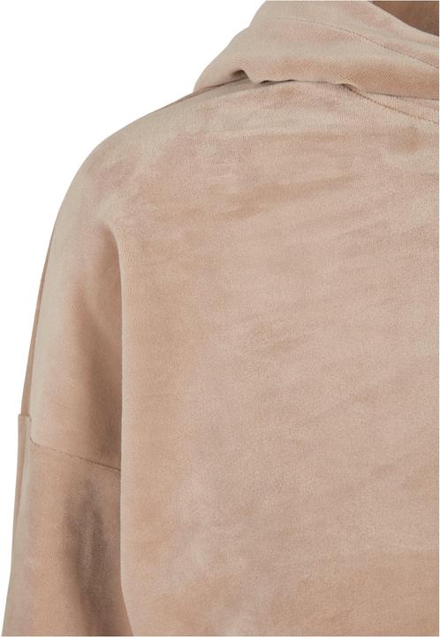 Image du produit Urban Classics Sweat à capuche croisé en velours pour femmes (3XL)