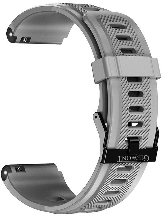 Actual product image Quartz Armband für Giewont Focus GW430 GWP430-3 Smartwatch – Stein (Silicone)