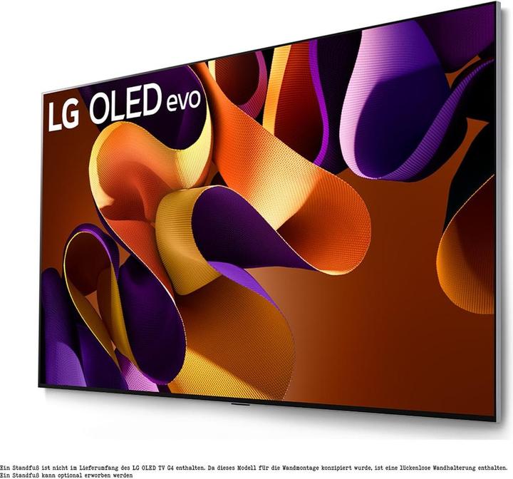 Actual product image LG OLED65G48LW 4K OLED evo TV (2024) Gallery Design 164 cm (65) (65", G4, OLED, 4K, 2024)