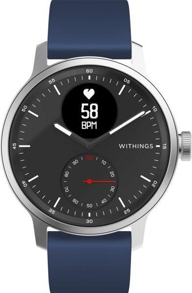 Actual product image Withings Steel HR Bracelet (40 mm, Stainless steel, Silicone, Steel HR 40 mm)