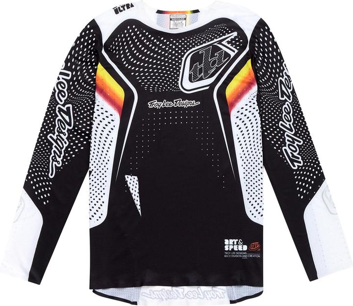 Produktbild Troy Lee Designs Sprint Ultra Jersey, Optic, black, M (M)
