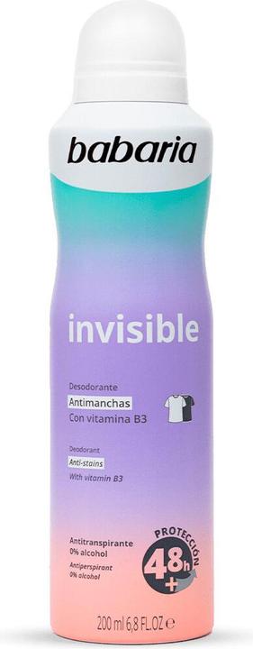 Produktbild Babaria Desodorant Spray Unsichtbar 200ml (Spray, 200 ml)
