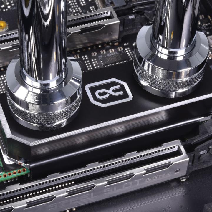Actual product image Alphacool HDX Apex M.2 2280 SSD Cooler