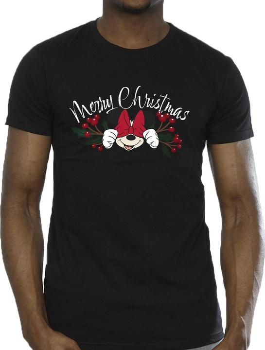 Produktbild Disney Minnie Mouse Christmas Holly TShirt (XXL)
