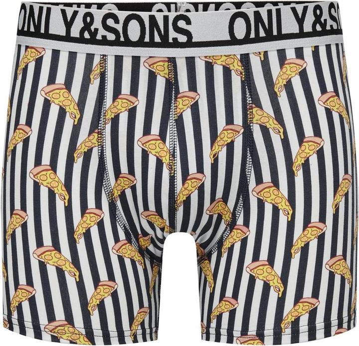 Produktbild Only & Sons Onsfitz Print Wb Bold Stripe Boxer 1pack (XL)