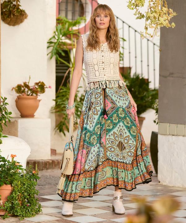 Image du produit Joe Browns Patchwork Midi Skirt (44)