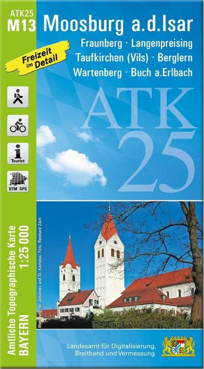 Produktbild ATK25-M13 Moosburg a.d.Isar (Amtliche Topographische Karte 1:25000)