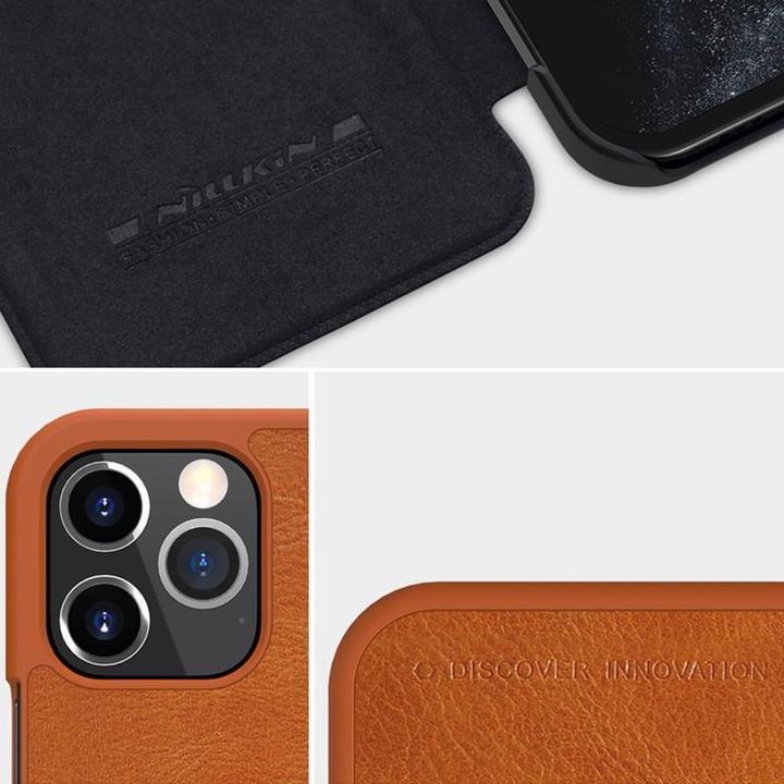 Actual product image Nillkin Qin Series (Apple iPhone 12 Pro Max)