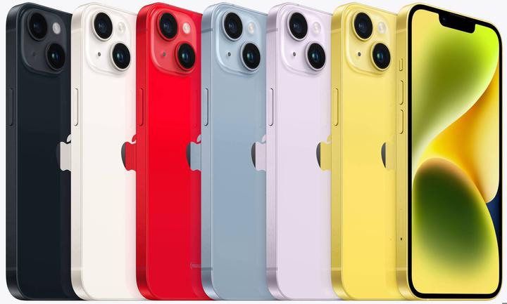 Produktbild Apple iPhone 14 Plus (256 GB, Starlight, 6.70", SIM + eSIM, 12 Mpx, 5G)