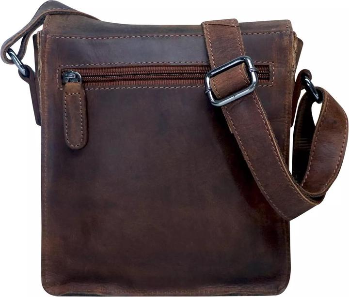 Immagine prodotto Greenwood Herrentasche Echtleder 9 Zoll Aden Vintage Look Sandel No.1