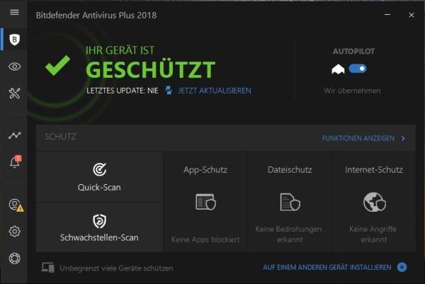 Produktbild Bitdefender Total Security (3 User, 18 Monate)