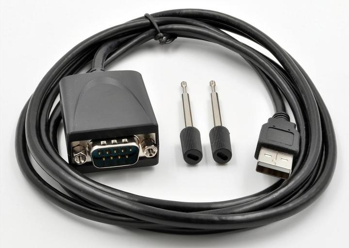 Immagine prodotto Exsys GmbH USB 2.0 a 1S porta seriale RS-232, +5V, LED (FTDI) (1.80 m)
