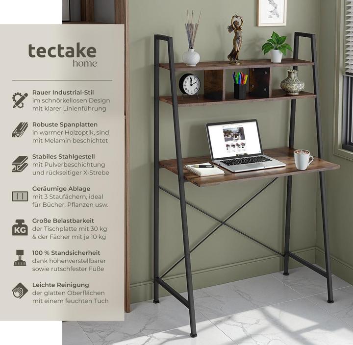 Actual product image tectake Exeter (85.5 x 46.5 x 140 cm)