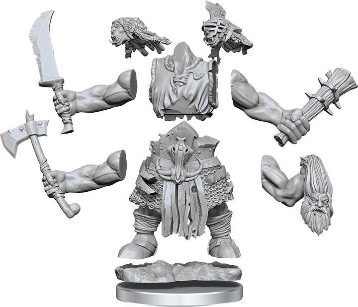 Produktbild Wizkids Dungeons & Dragons Frameworks pack 7 miniatures Model Kit Orcs