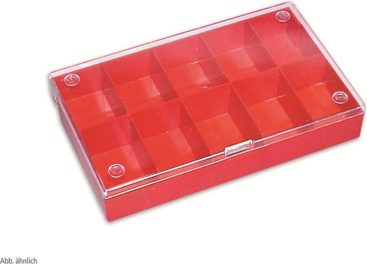 Produktbild Hüfner Dübel Sortimentkasten H1, 10 Fächer stapelbar