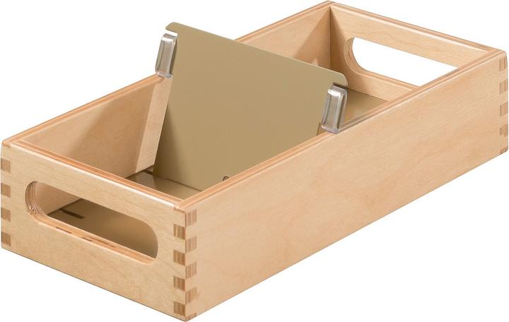 Immagine prodotto Han Scatola di legno per schede in legno (A7, Attraverso)
