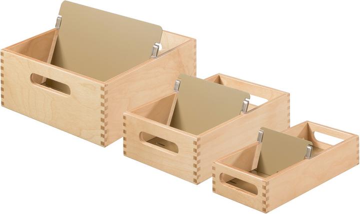 Immagine prodotto Han Scatola di legno per schede in legno (A7, Attraverso)