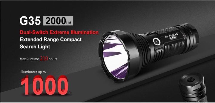 Klarus G35 LED Taschenlampe