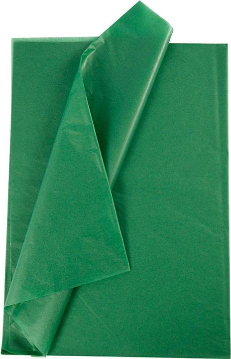 Produktbild Creativ Company Seidenpapier Grün 10 Blatt 14 gr, 50x70cm (14 g/m², 10 x)