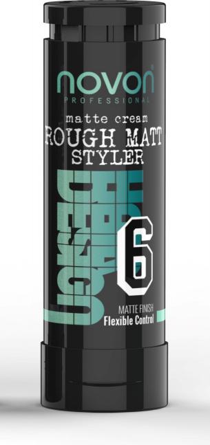 Produktbild Novon Professional Novon Rough Matt Styler Flexible Control Matte Cream - 100 Ml (Haargel, 100 ml)