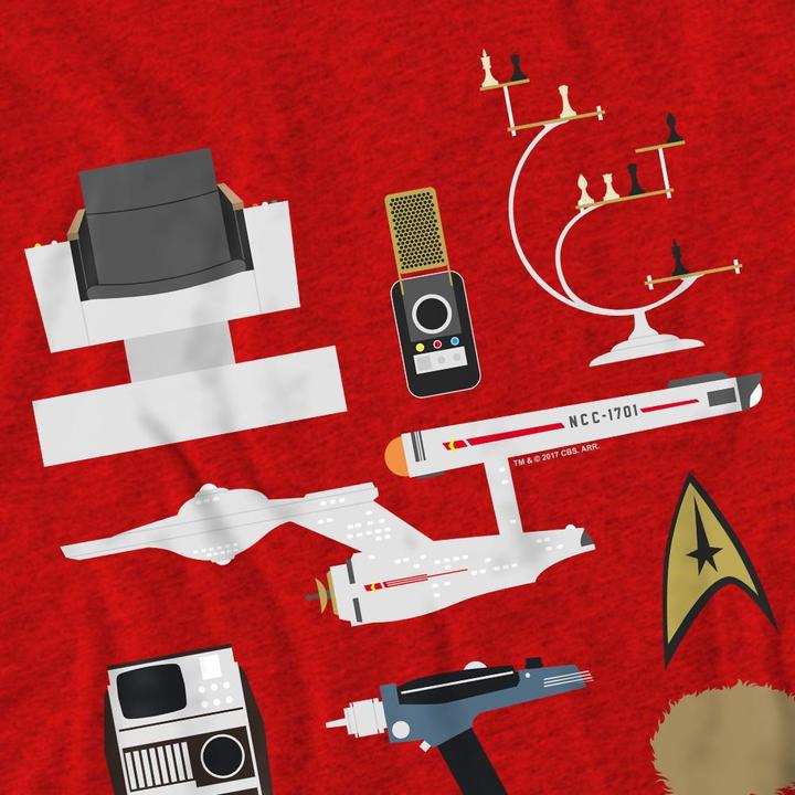 Actual product image Unisex Adult The Original Series Gift Set T-Shirt (XL)
