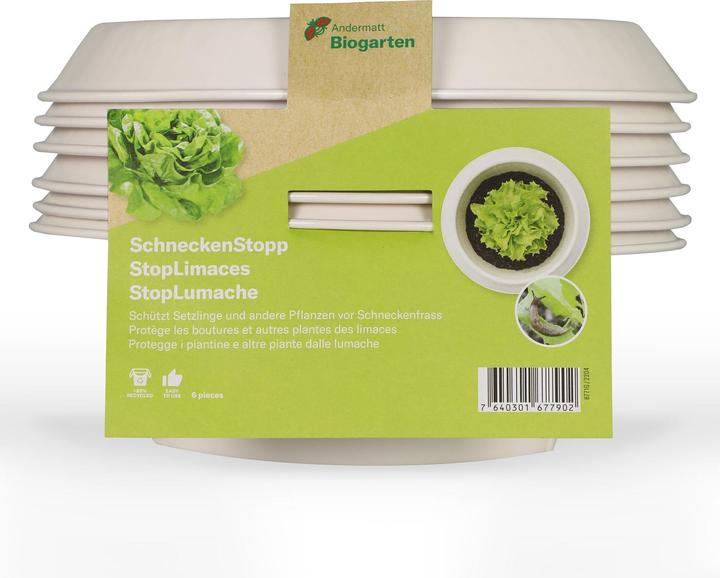Image du produit Andermatt Biogarten Stop-limaces FE 6 pièces ivoire